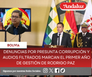 Denuncias por presunta corrupción y audios filtrados marcan el primer año de gestión de Rodrigo Paz  