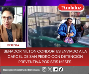 Senador Nilton Condori es enviado a la cárcel de San Pedro con detención preventiva por seis meses