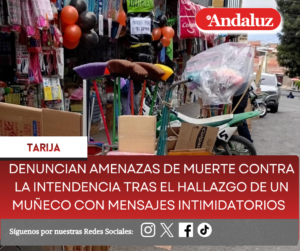 Denuncian amenazas de muerte contra la Intendencia tras el hallazgo de un muñeco con mensajes intimidatorios   