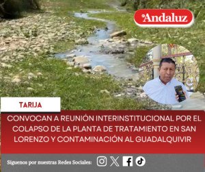 Convocan a reunión interinstitucional por el colapso de la Planta de Tratamiento en San Lorenzo y contaminación al Guadalquivir
